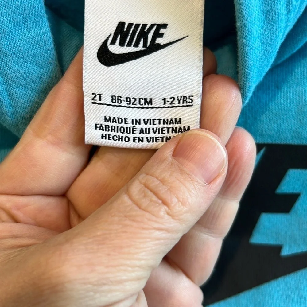 Nike Kids Blue Hoodie